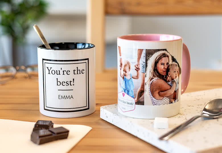 Gepersonaliseerde mok smartphoto